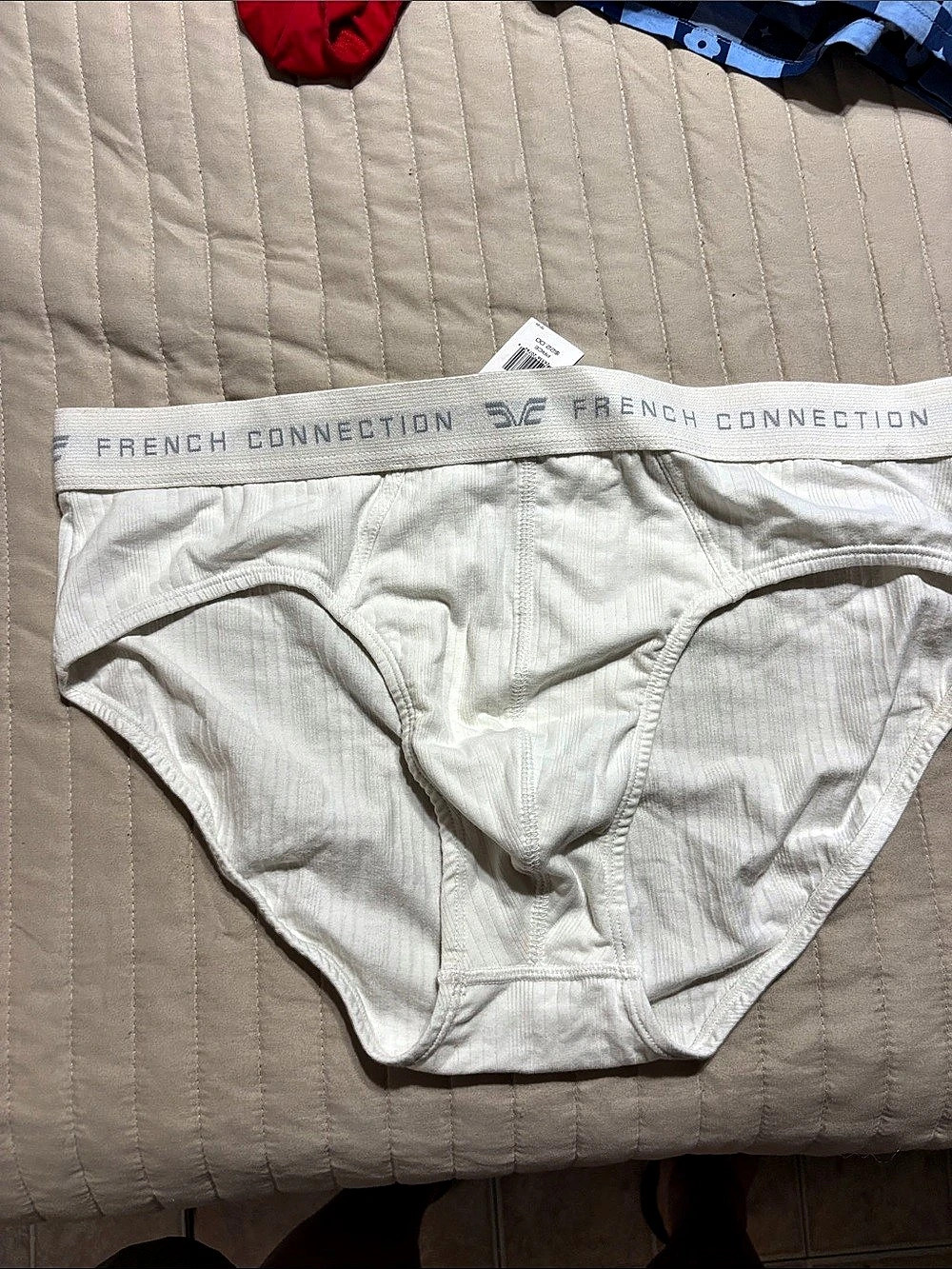 French Connection Men's Briefs Cotton White XL NWT